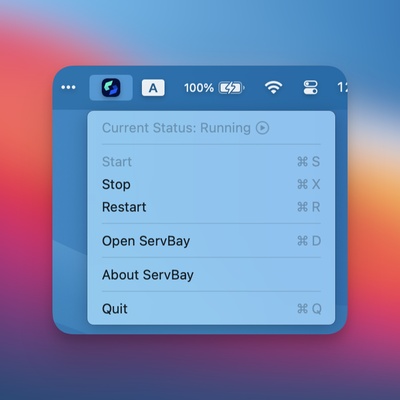 ServBay screenshot 1