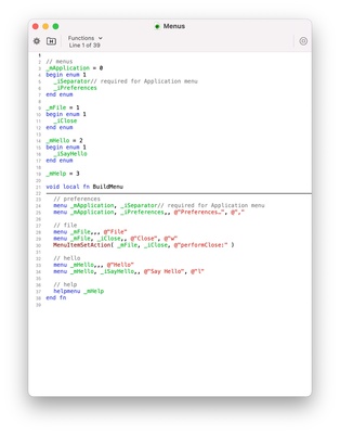 FutureBasic screenshot 1