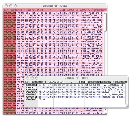 HexEdit screenshot 1
