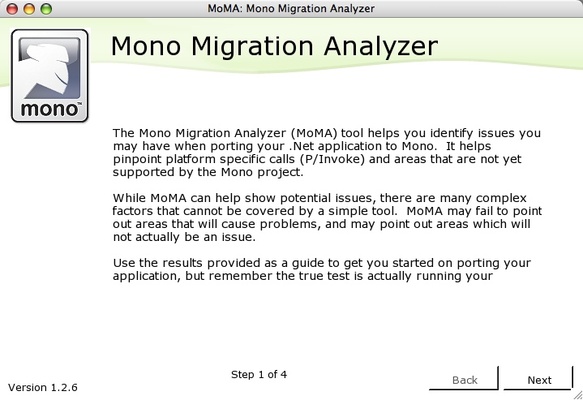 Mono Project screenshot 1
