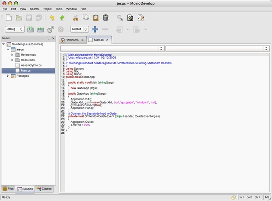 Mono Project screenshot 1