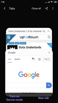 Samsung Internet Browser screenshot 1