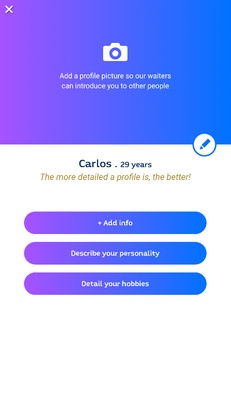 Waiter dating screenshot 1