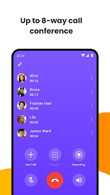 Duo Call - Dual Global Calling screenshot 1