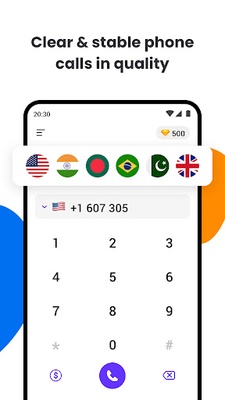 Duo Call - Dual Global Calling screenshot 1