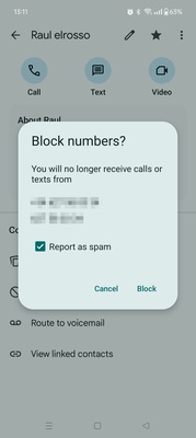 Google Contacts screenshot 1