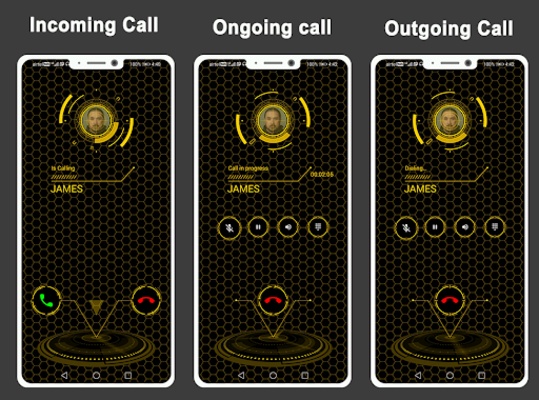 Hi-tech Phone Dialer & Contact screenshot 1