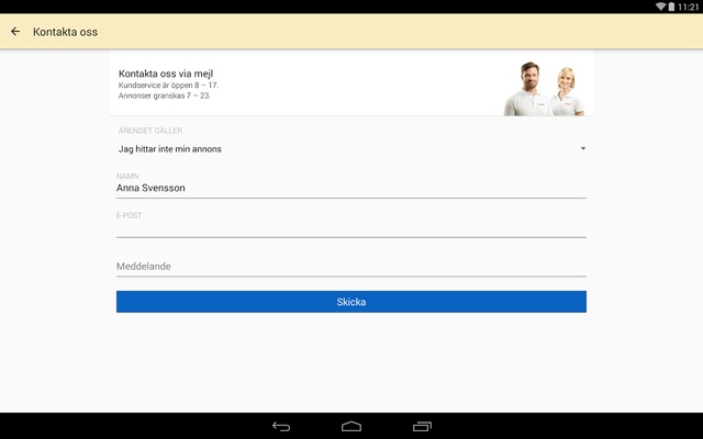 Blocket screenshot 1