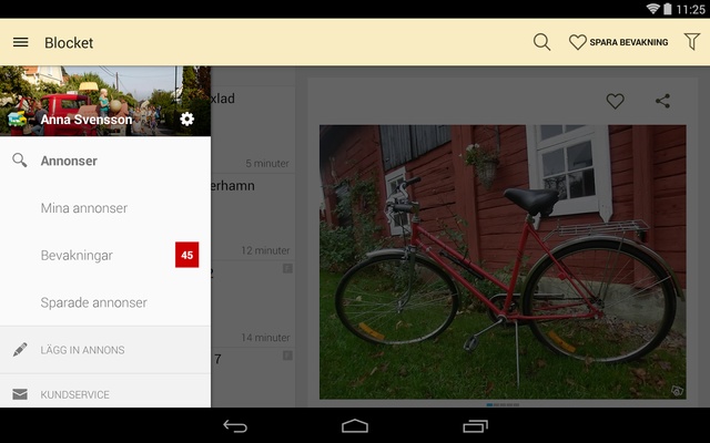 Blocket screenshot 1