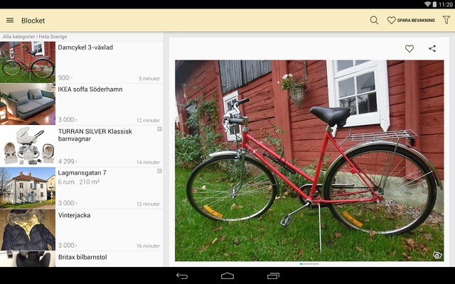 Blocket screenshot 1