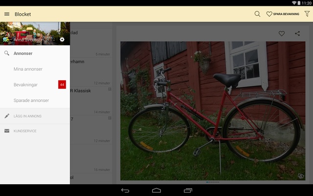 Blocket screenshot 1