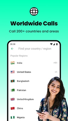 Ring Phone Calls - JusCall screenshot 1