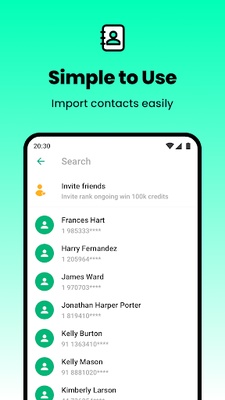 Ring Phone Calls - JusCall screenshot 1