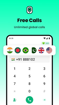 Ring Phone Calls - JusCall screenshot 1