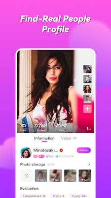 Honeycam Pro-Live Video Chat screenshot 1