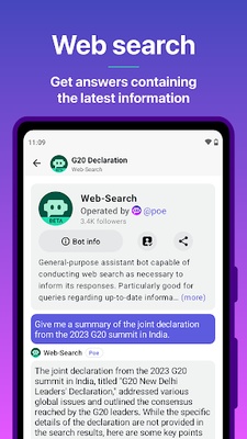Poe - Fast AI Chat screenshot 1