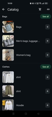 WhatsApp Business screenshot 1