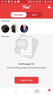 Fem Dating screenshot 1