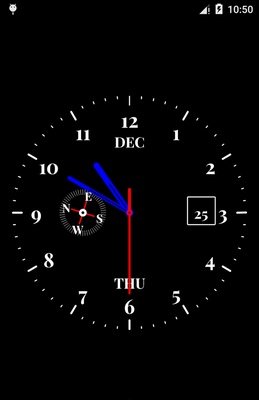 Clock Live Wallpaper screenshot 1