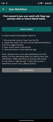 Watchfaces Amazfit Bip 3/5 & U screenshot 1