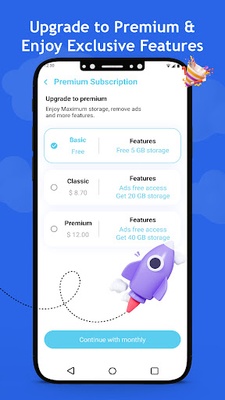 Cloud Storage screenshot 1