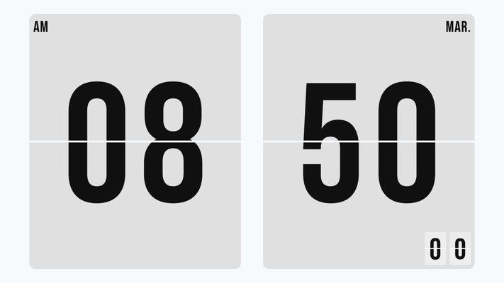 Zen Flip Clock screenshot 1