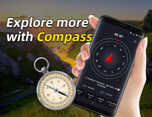 Compass - Digital Compass screenshot 1