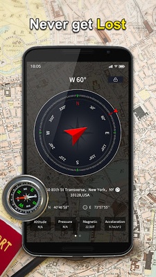 Compass - Digital Compass screenshot 1