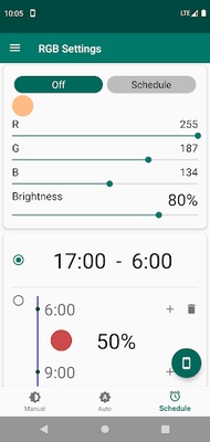 RGB Settings screenshot 1