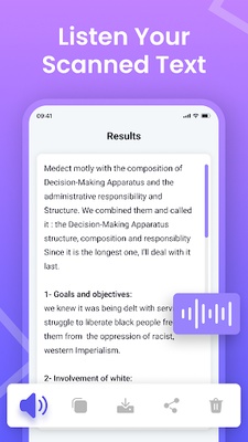 Photo to Text Scanner App screenshot 1