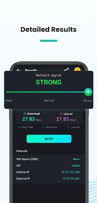 Speed Test & Wifi Analyzer screenshot 1