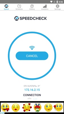 SPEEDCHECK - Speed Test screenshot 1