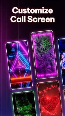 Color Call Screen: Call Themes screenshot 1