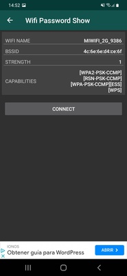 Show Wifi Password screenshot 1