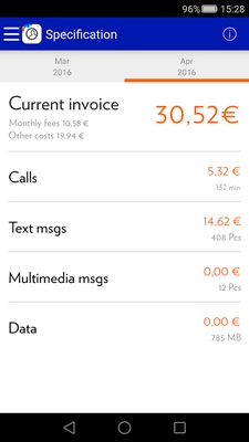 Mobiili OmaElisa screenshot 1
