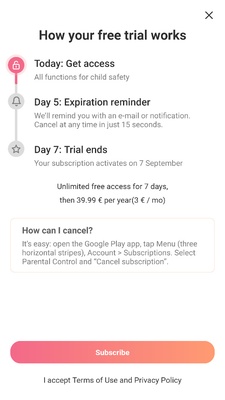 Kid Security: Parental Control screenshot 1