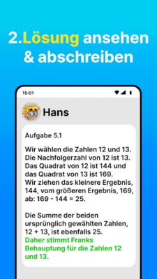 Hausaufgaben Hans screenshot 1
