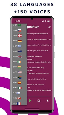 Speaktor screenshot 1