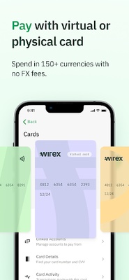 Wirex screenshot 1