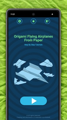 Origami Airplanes screenshot 1