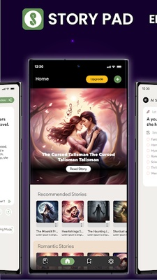 Storypad - AI Story generator screenshot 1