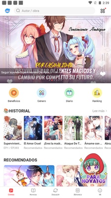 MangaToon (Español) screenshot 1