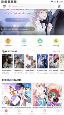 MangaToon (Español) screenshot 1