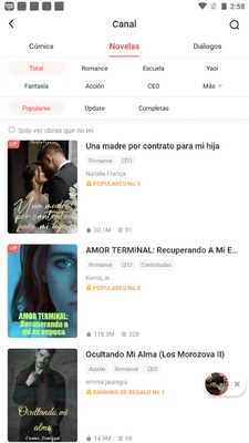 MangaToon (Español) screenshot 1