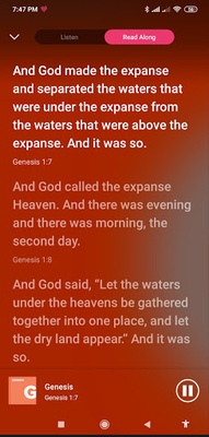 Dwell: Audio Bible screenshot 1