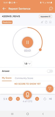 AlfaPTE - PTE Practice App screenshot 1