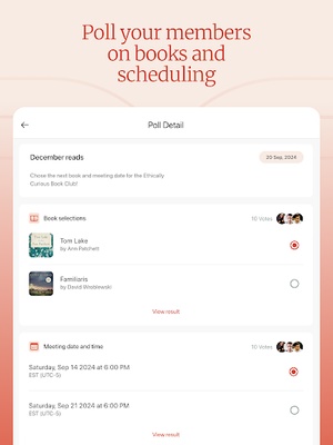 Bookclubs screenshot 1