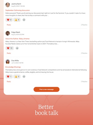 Bookclubs screenshot 1
