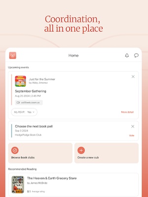 Bookclubs screenshot 1