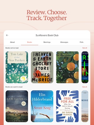 Bookclubs screenshot 1